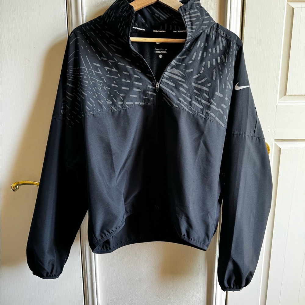 Nike Black Windbreaker Jacket